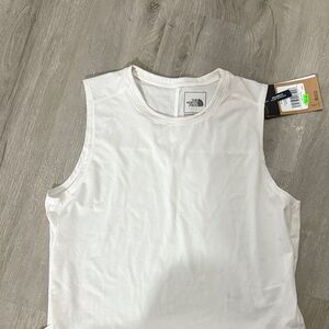 The North Face Cream Sleeveless Top